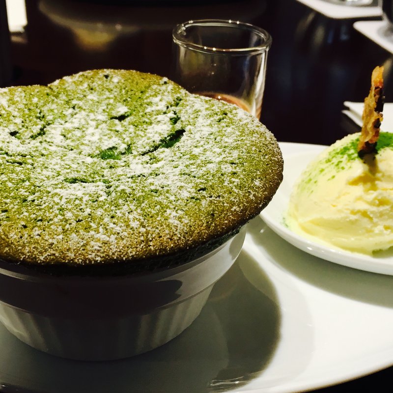 抹茶スフレ(ベルアメール 京都別邸 )