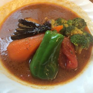 チキン野菜カレー(スープカレー カムイ )