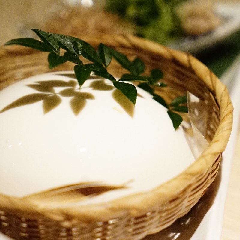 自家製ざる豆腐(正しい晩ごはん 白-はく- )