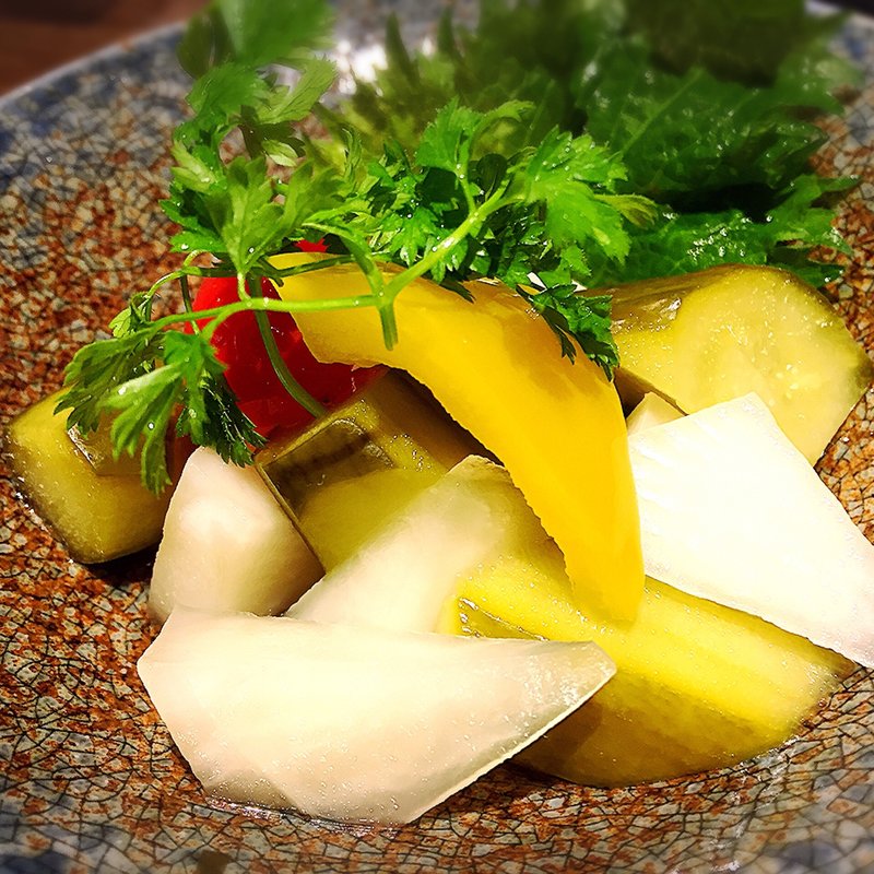 自家製ピクルス(こざる)