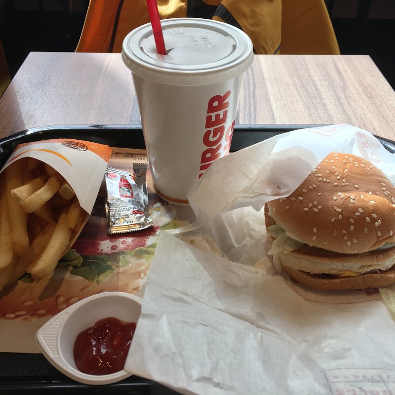 テリヤキBIG KING ポテトMセット(バーガーキング キュービックプラザ新横浜店 （BURGER KING）)