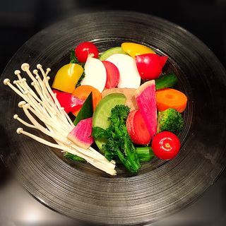 季節野菜のバーニャカウダ(グッドモーニングカフェ 池袋ルミネ店 （GOOD MORNING CAFE）)