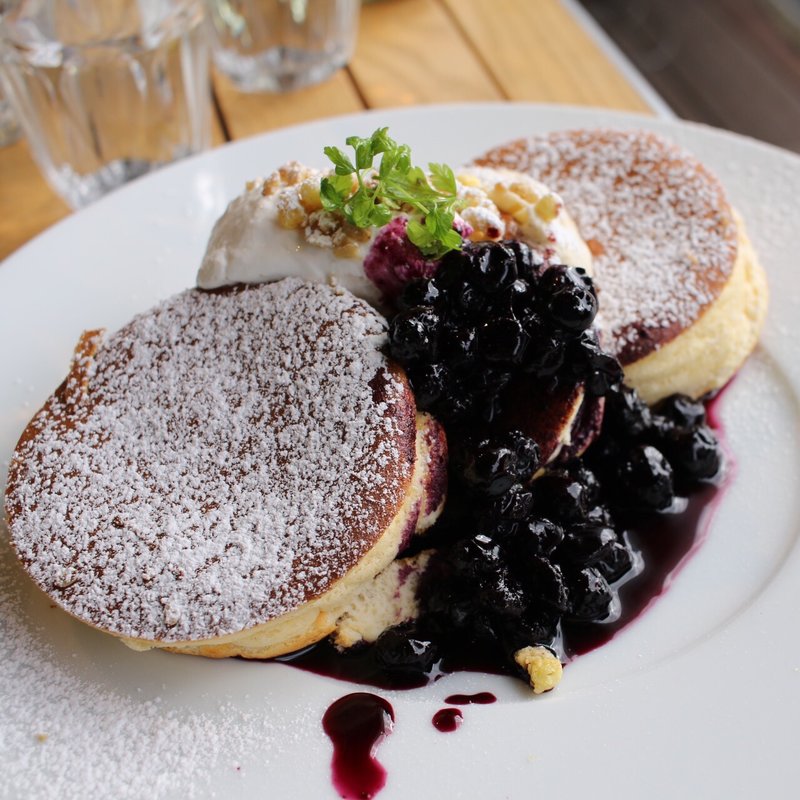 ブルーベリーパンケーキ(湘南pancake 江ノ島店)