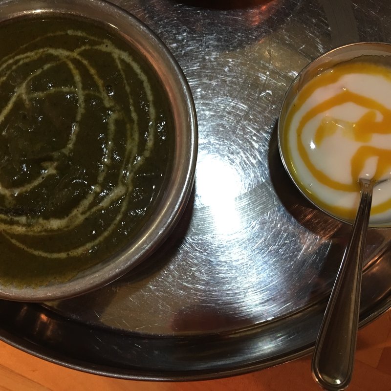 ほうれん草マトンカレー(プラクリティ （PRAKRITI）)