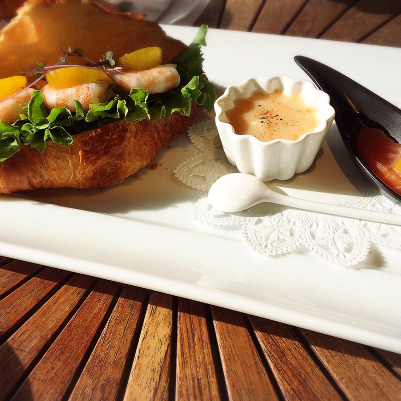 ホットサンドランチ(人生の楽園)