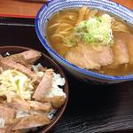 セット(肉煮干中華そば　鈴木ラーメン店 )