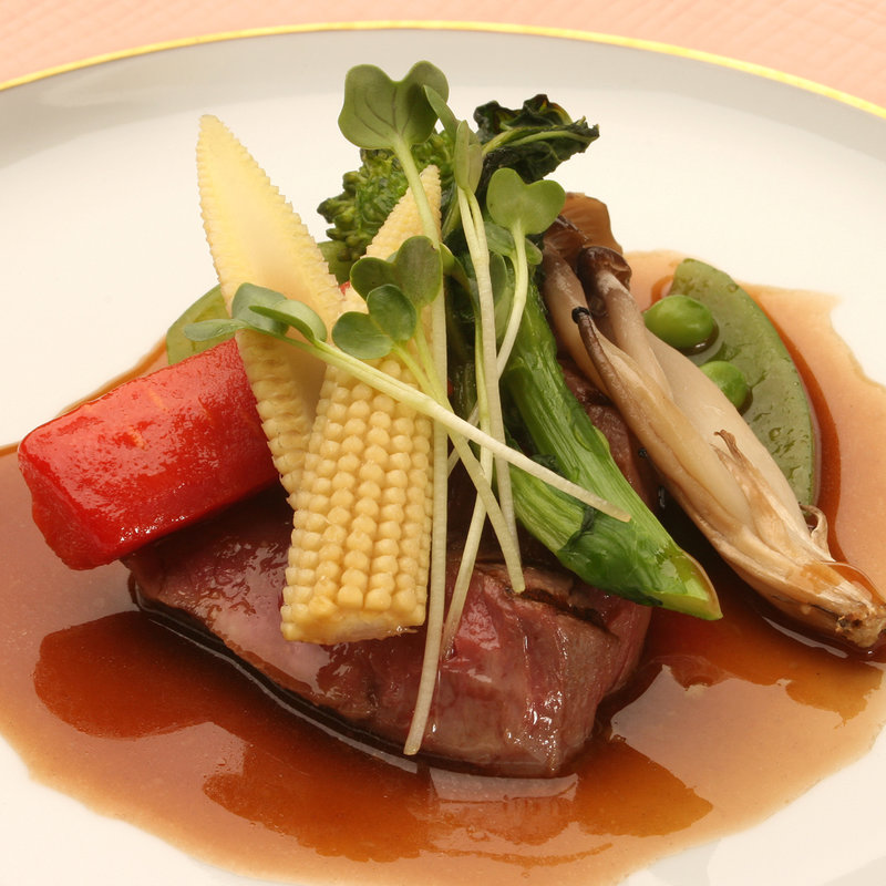 和牛のグリル　温野菜添え(ichiRyu)