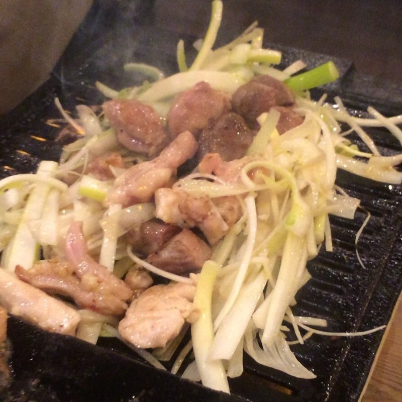 鶏と一緒に大盛りねぎアフロ(フジヤマドラゴン 浅草橋店 )