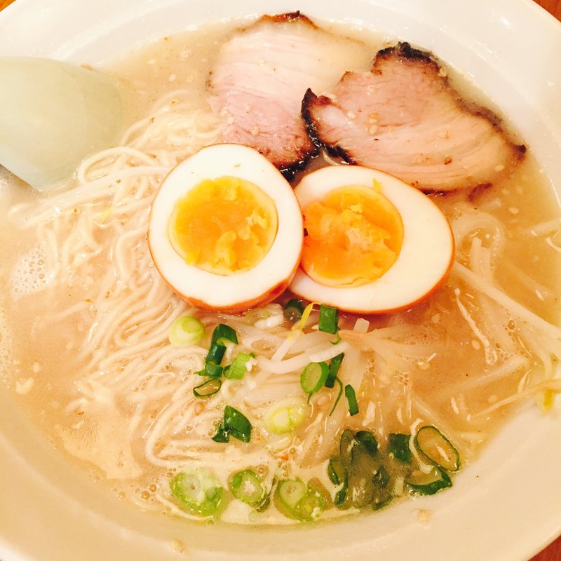 煮玉子ラーメン(九州らぁめん ごん吉 （ごんきち）)