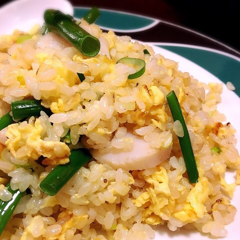 ホタテとネギのチャーハン(餃子荘紅蜥蜴 桜新町店)