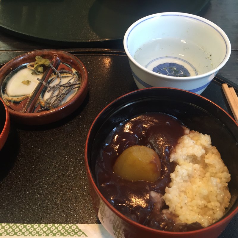 粟ぜんざい(（有）鹿乃子　本店)