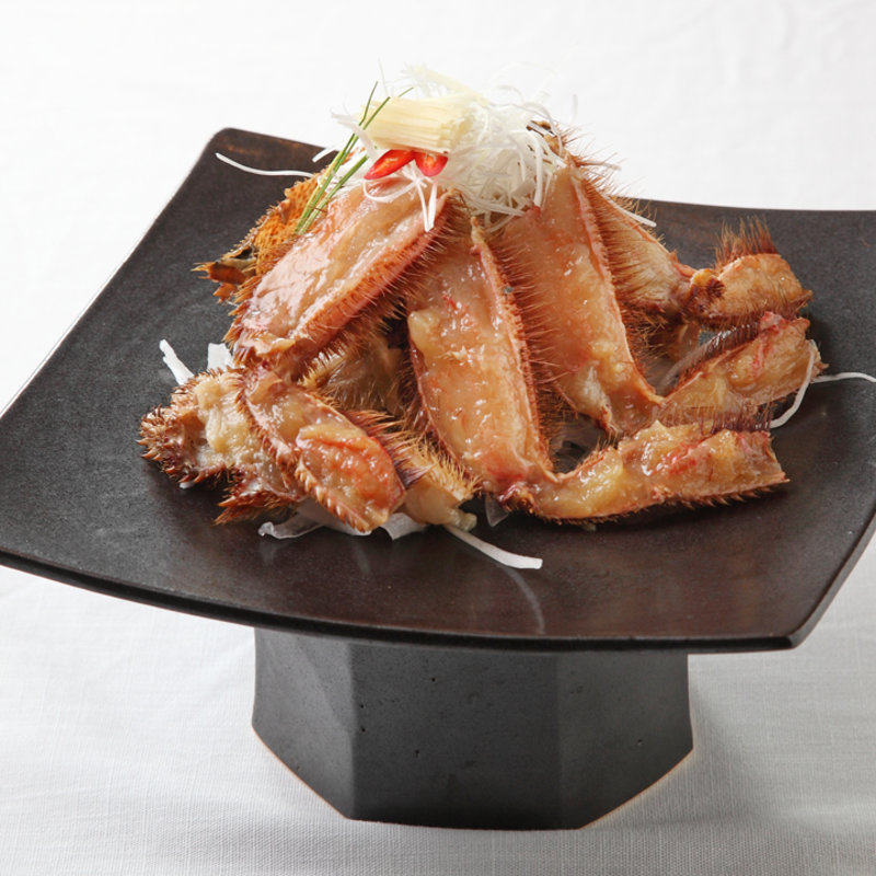 毛ガニの蒸し焼き(尹家)