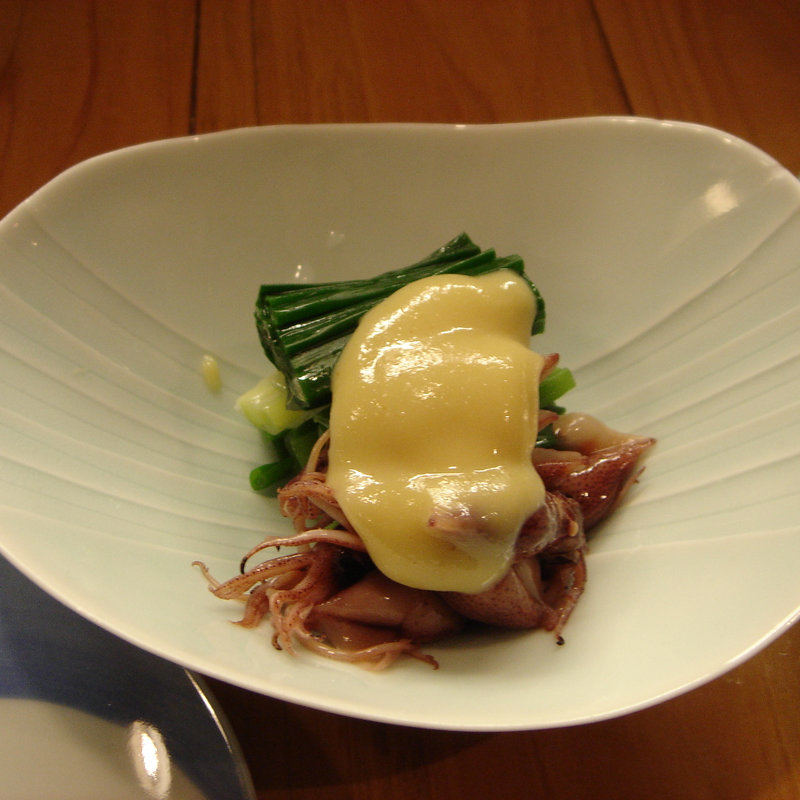 ホタルイカの和え物(やくみや )