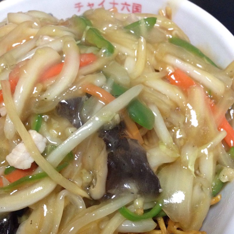 揚げそば(チャイナ六国 )