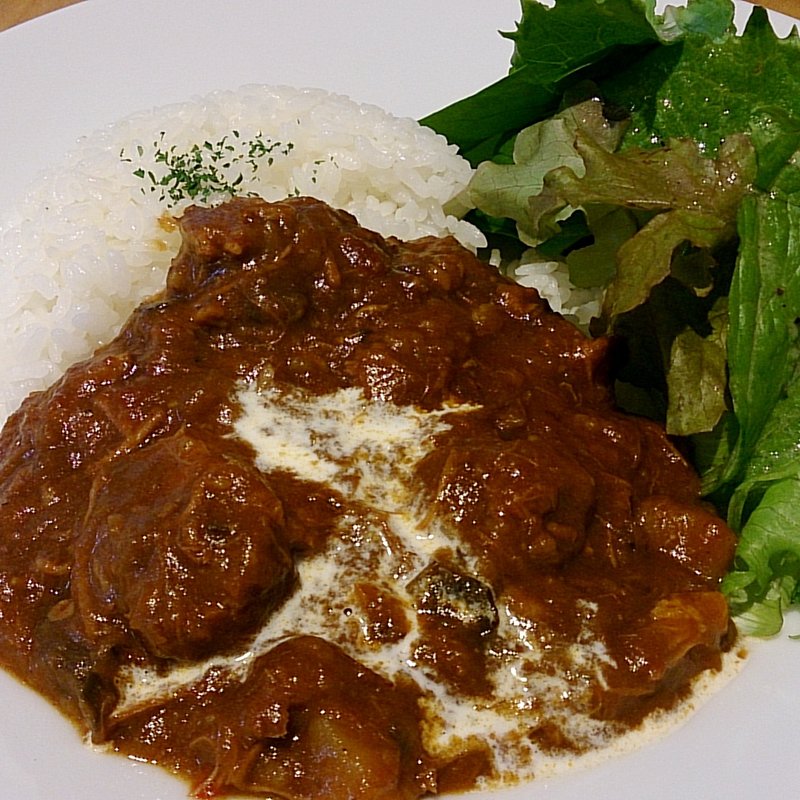 ポークハヤシライスwithサラダ(ドリンク付)(Pancake Ristorante (パンケーキリストランテ))