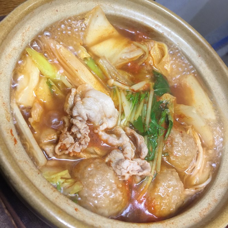 チゲ鍋（限定メニュー）(庶民 )