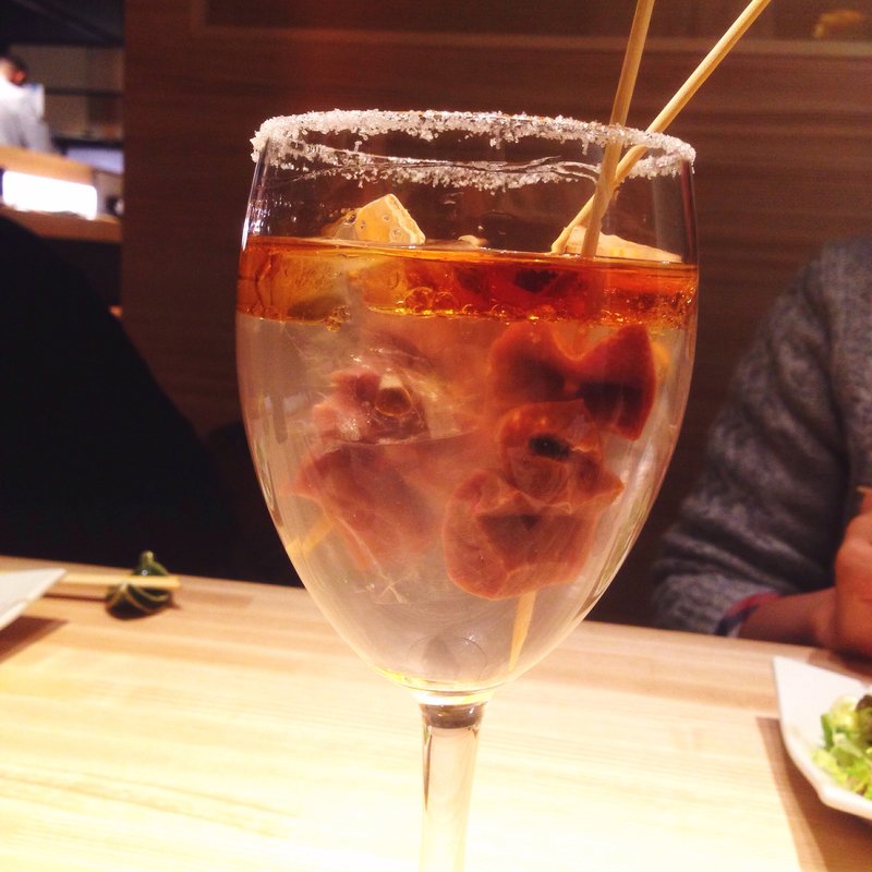 レバ刺し(鶫 （ツグミ）)