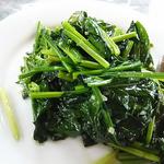 青菜炒め(台湾料理 永旺 （タイワンリョウリ エイオウ）)