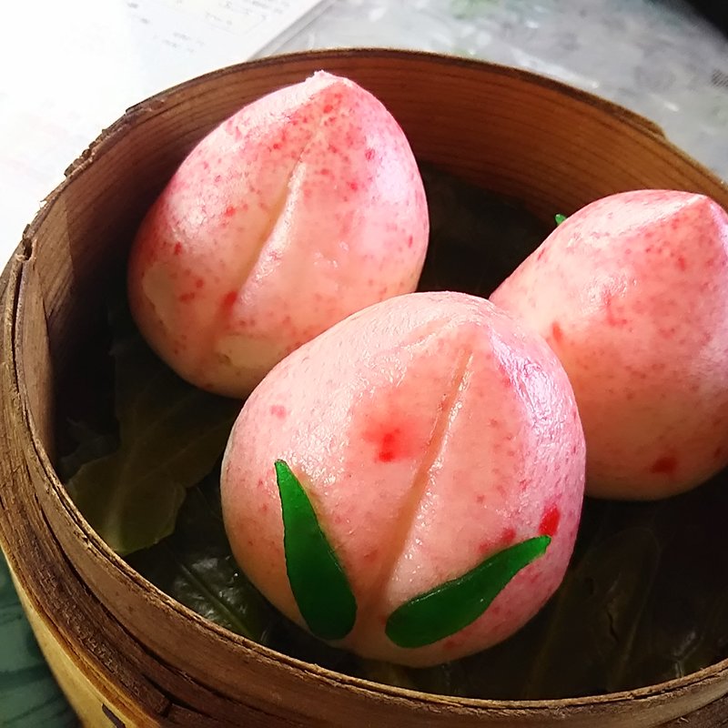 桃まんじゅう(台湾料理 永旺 （タイワンリョウリ エイオウ）)の口コミ