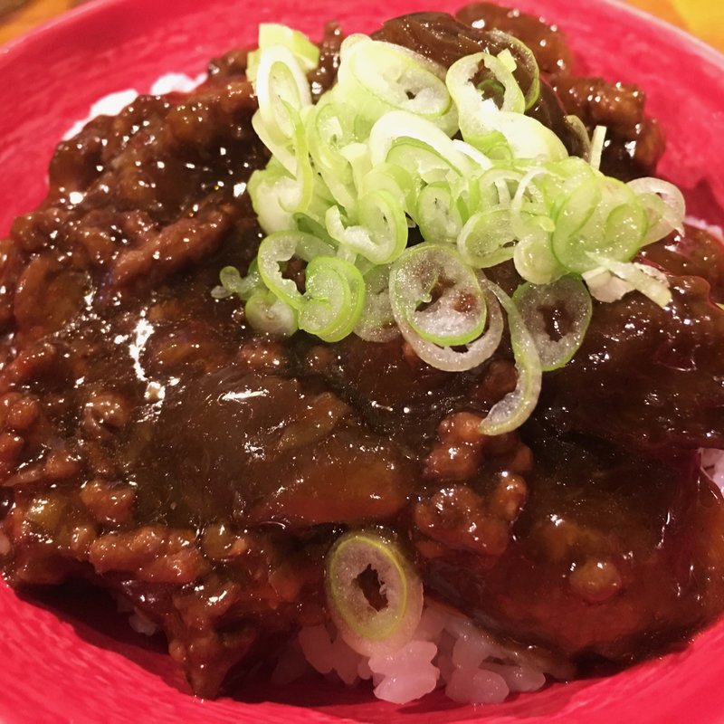 麻婆茄子丼(ナイスユカリ)
