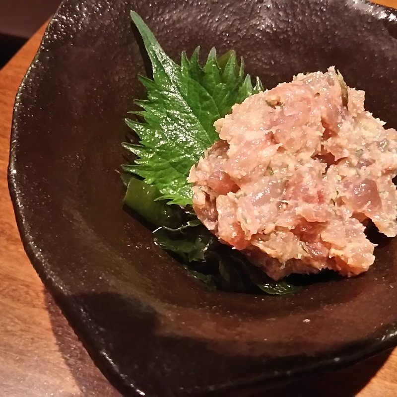 鮮魚のなめろう(人形町 SUSULU)