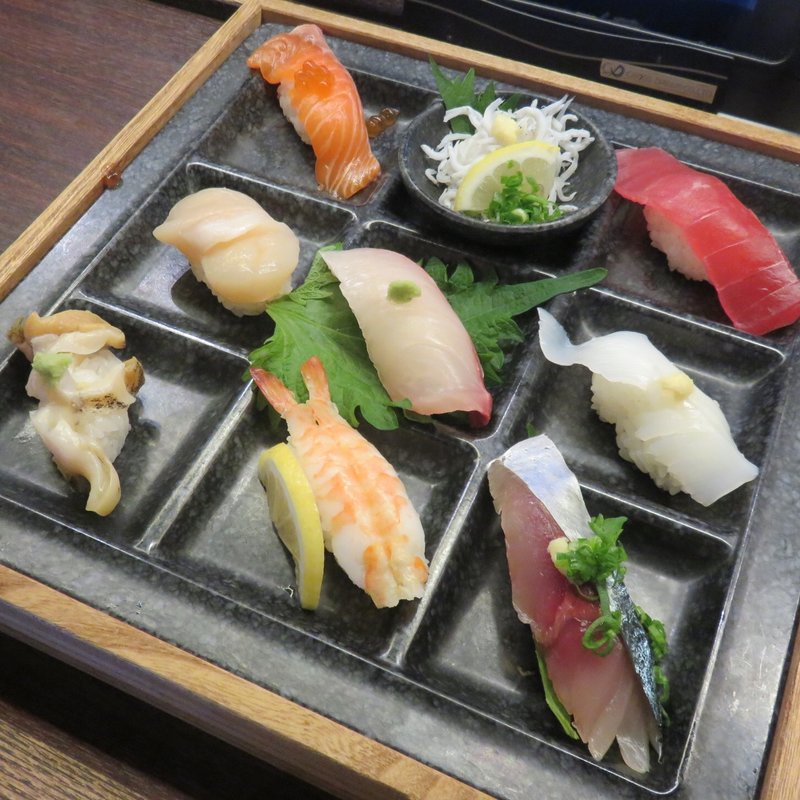 旬！新鮮握りセット(回転寿司 北海素材 岸和田 店)