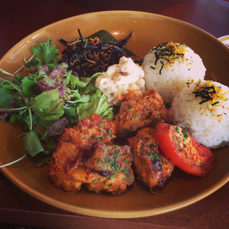 モチコフライドチキンプレート(アロハテーブル 横浜ベイクォーター)