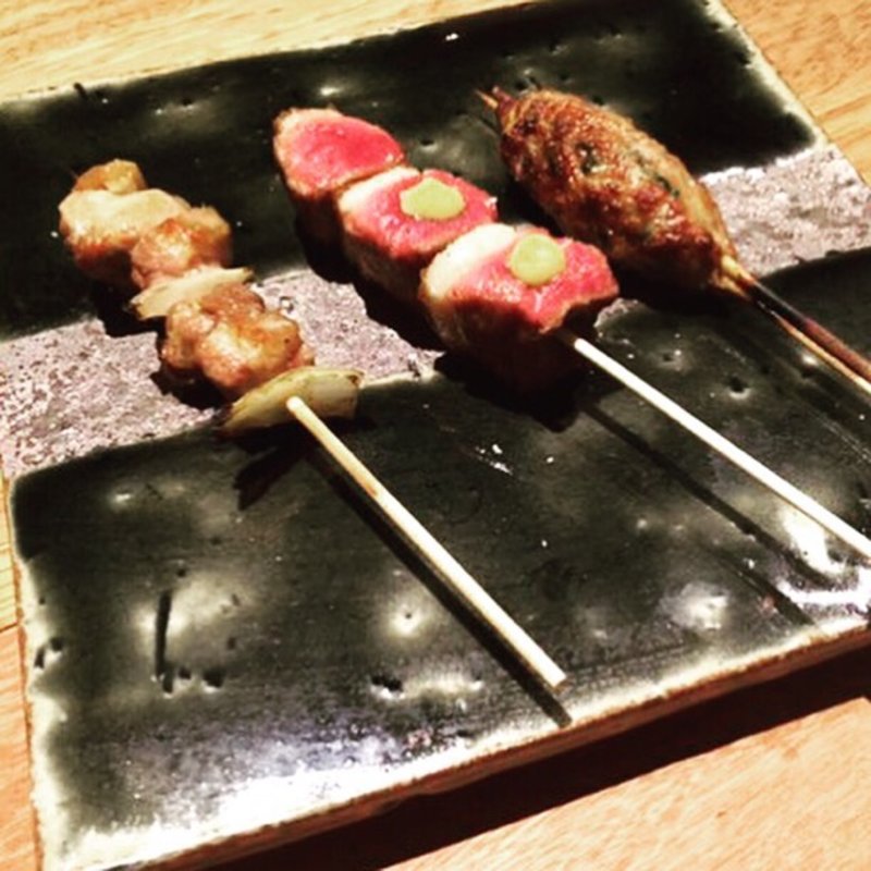 鴨串焼き3種(Na Camo guro (なかもぐろ))