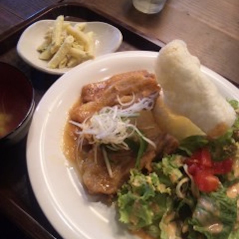 ランチ（塩豚ステーキ）(SARASA NISHIJIN （さらさ西陣）)