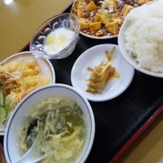 麻婆豆腐定食(龍門 岡崎店 （リュウモン）)