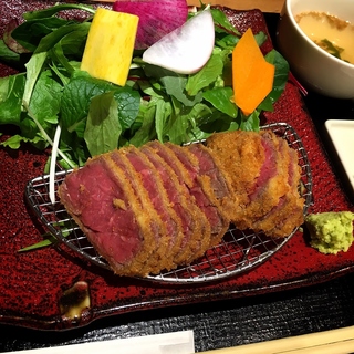 あ（国産牛）(牛かつあおな 渋谷3丁目店 )