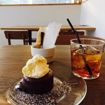 フォンダンショコラケーキセット(エブリデイ カフェ （everyday cafe）)