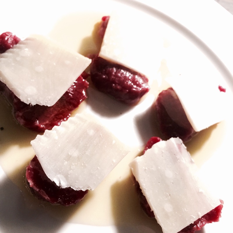 熊本産馬刺しカルパッチョ(ぶぁん)