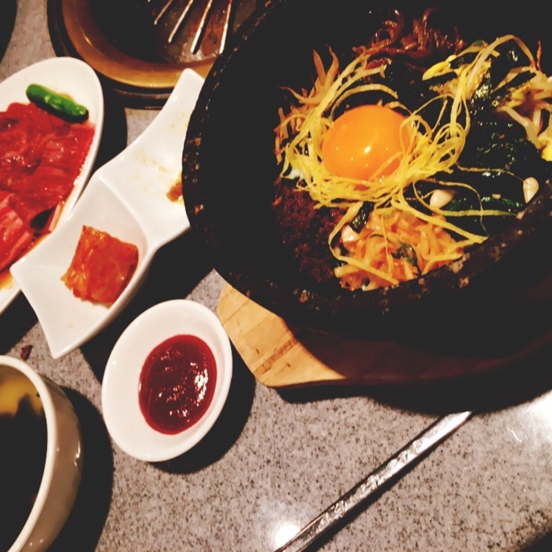 和牛カルビ定食(食道園 )