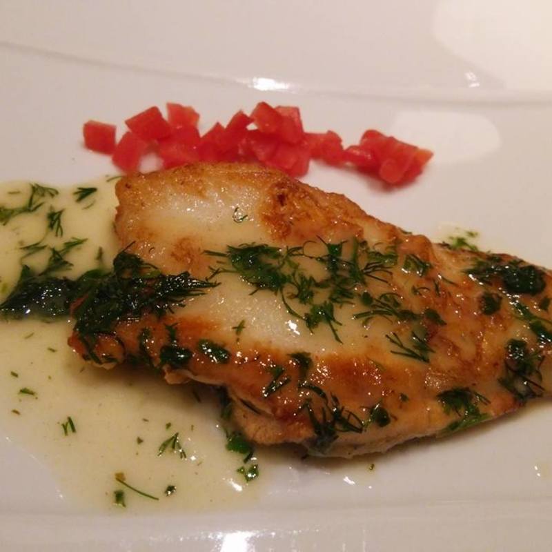 ヤナギカレイのポワレ (パリの朝市池袋店)