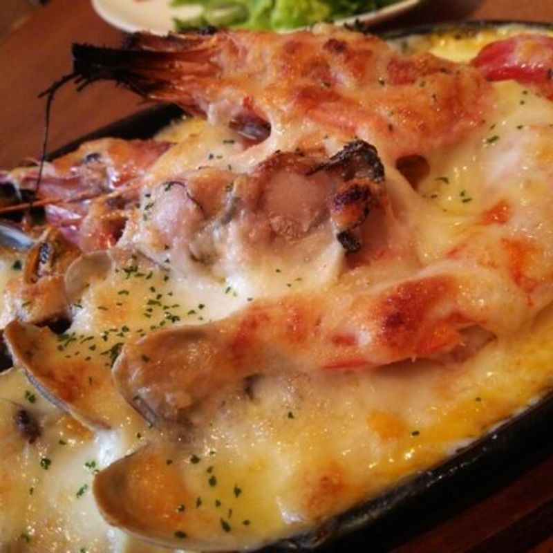 シーフードグラタン(ホヌカフェ （honucafe）)