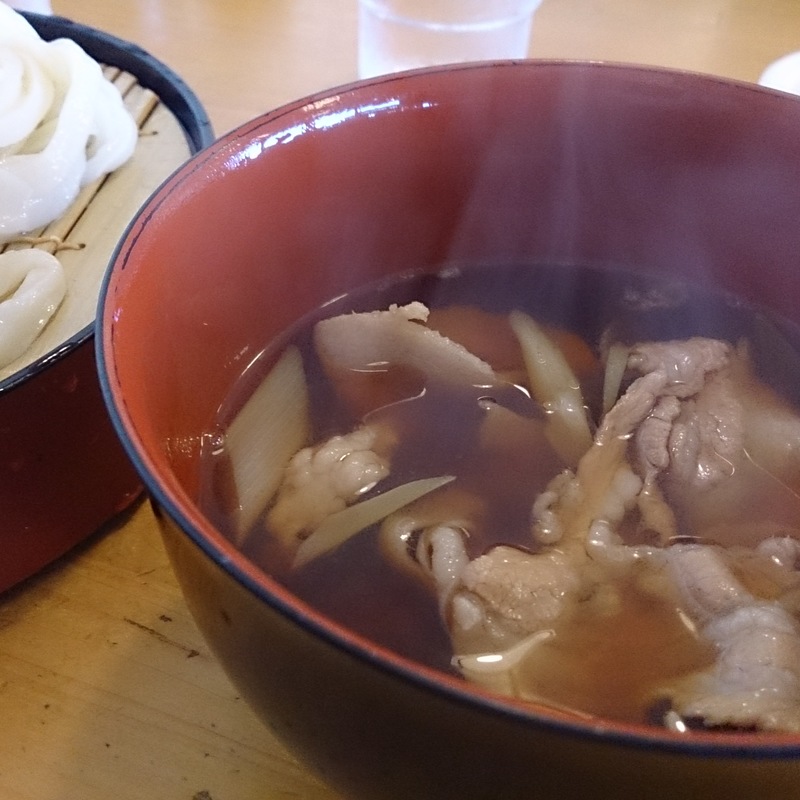 肉ねぎ汁大盛り(元祖田舎っぺうどん 北本店)
