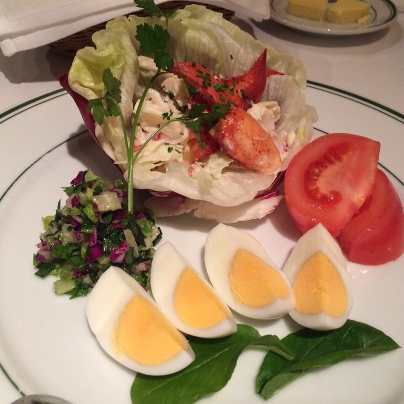 カナダ産 フレッシュロブスター（1 ポンド）サラダ(ウルフギャング・ステーキハウス 丸の内店 )