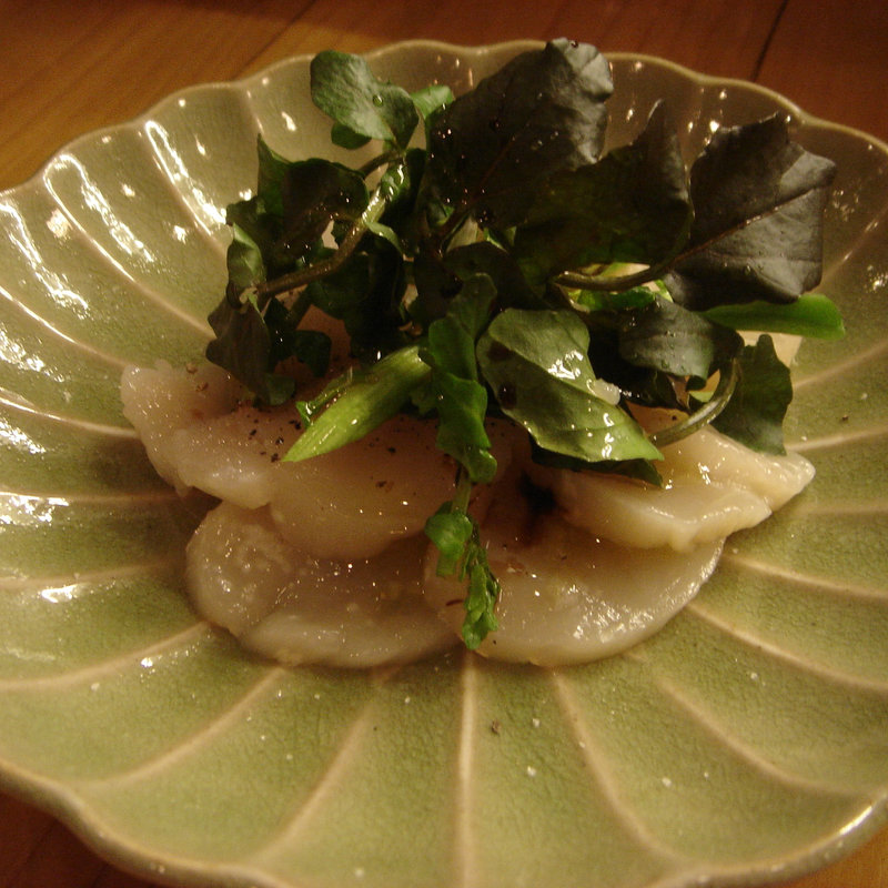 ホタテのカルパッチョ(やくみや )