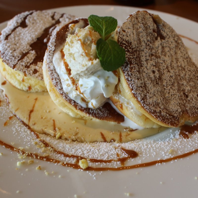 ロイヤルミルクティーのパンケーキ(湘南pancake 江ノ島店)