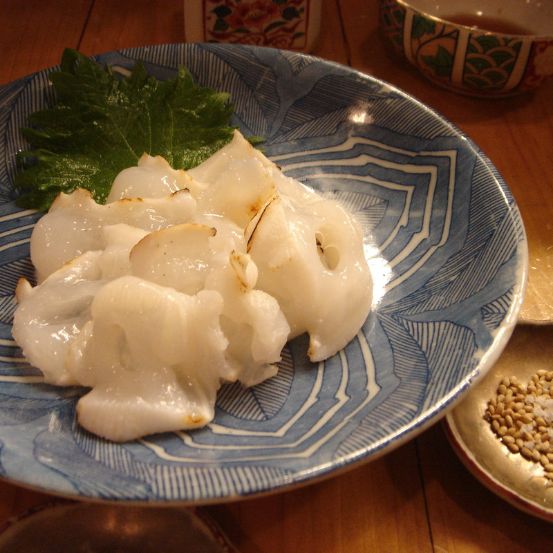 生タコの炙り刺身(やくみや )