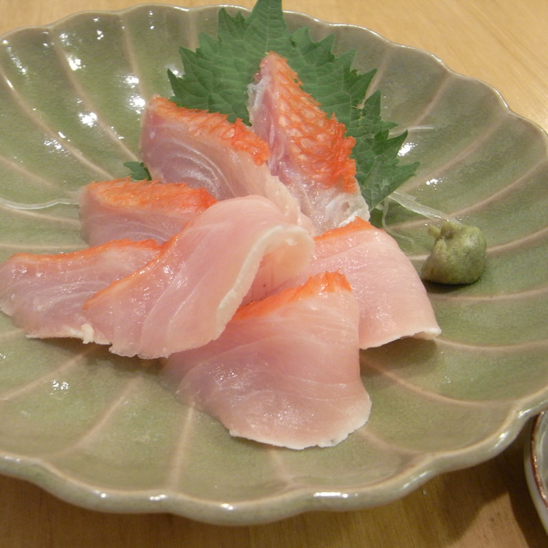 金目鯛の刺身(やくみや )