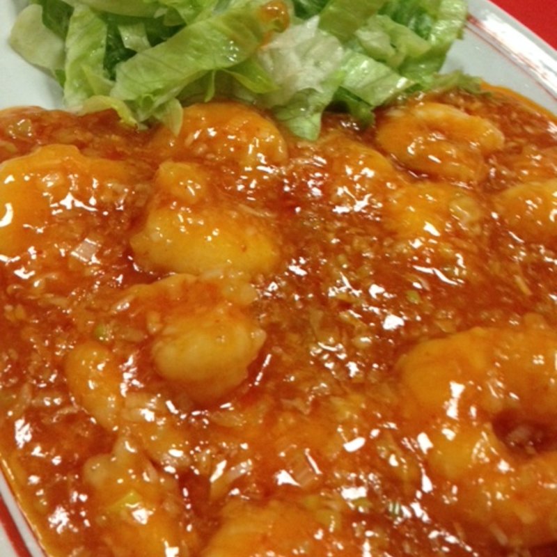 大エビのチリソース(成都酒家 （セイトシュカ）)