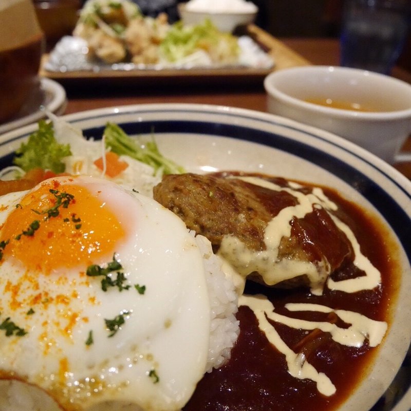 ロコモコ(kawara cafe & Dining Forward)