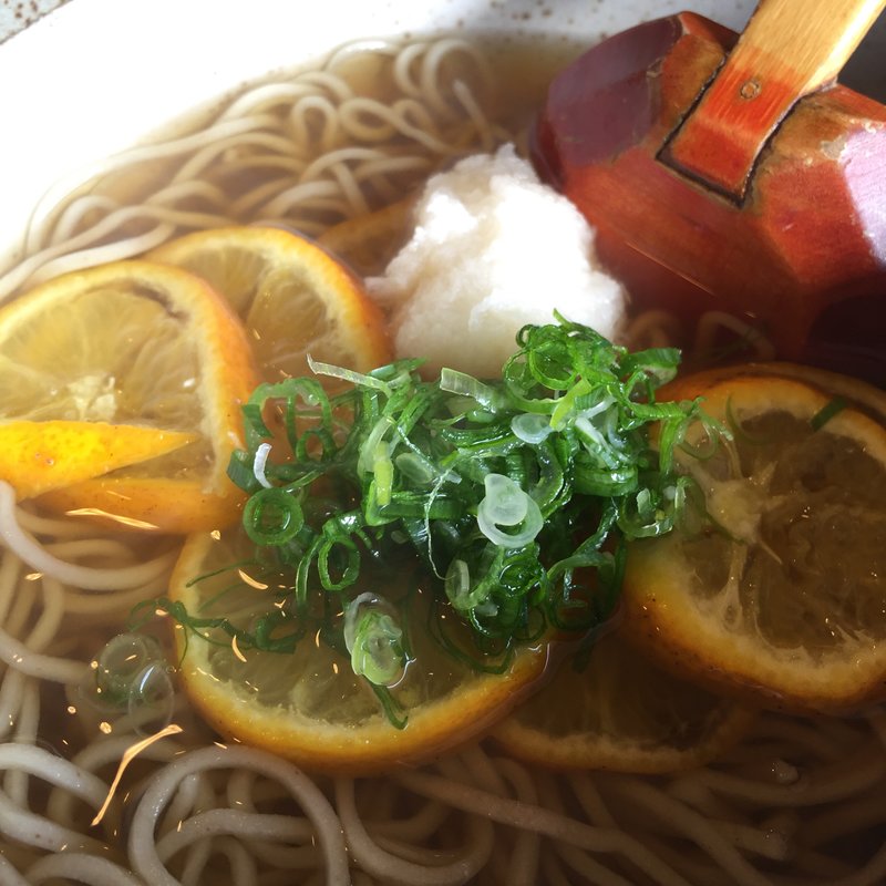 すだちそば(行仙 （ぎょうぜん）)