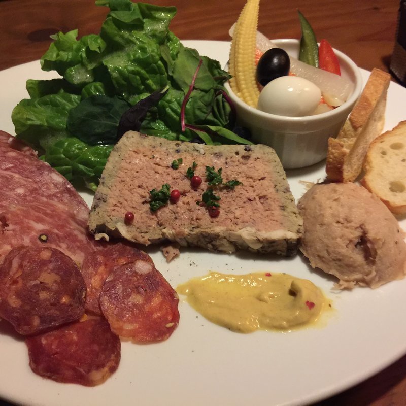 アンティパスト盛り合わせ(隠れや 個室ビストロ ゲゲエゴイスト)