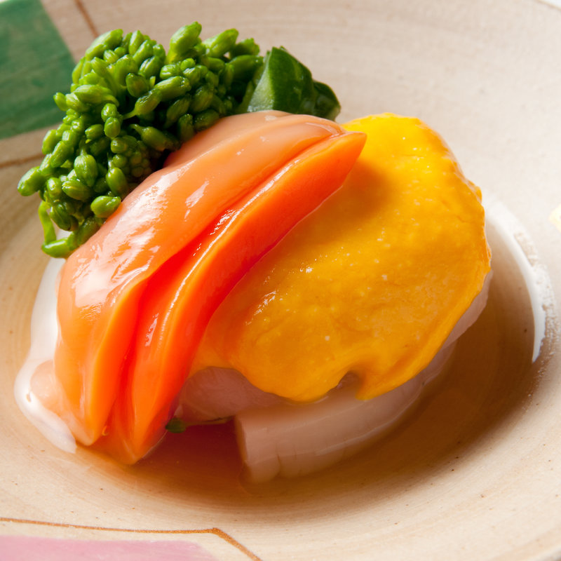 たけのこの雲丹味噌(銀座天ぷらよしたけ)