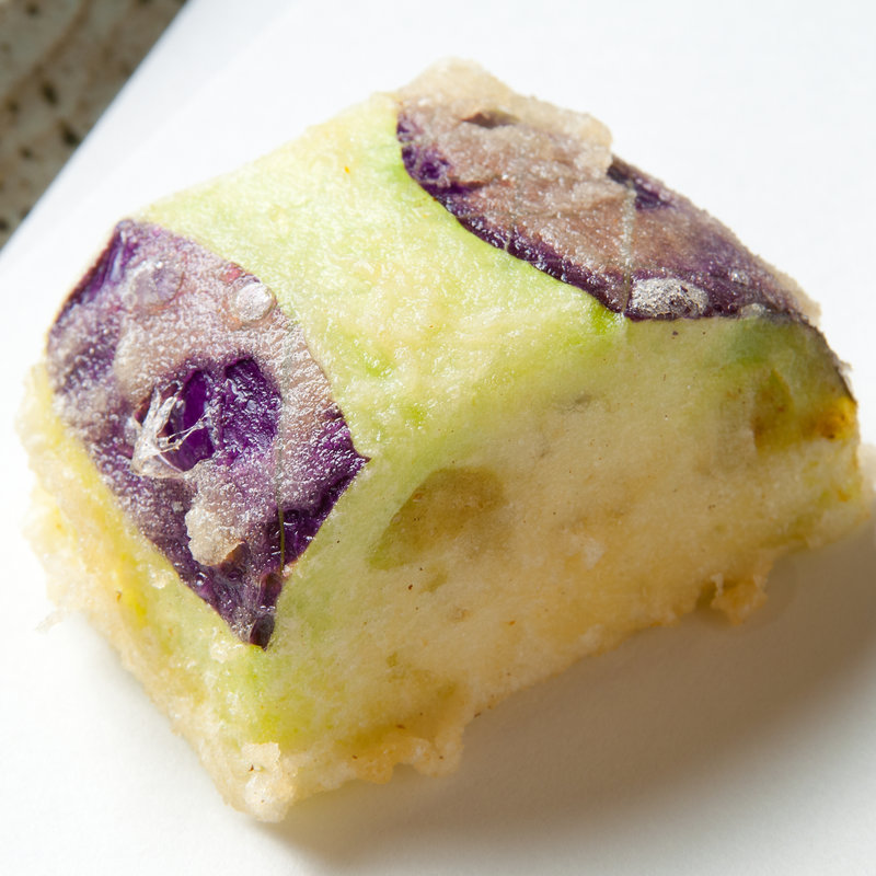 茄子の天麩羅(銀座天ぷらよしたけ)