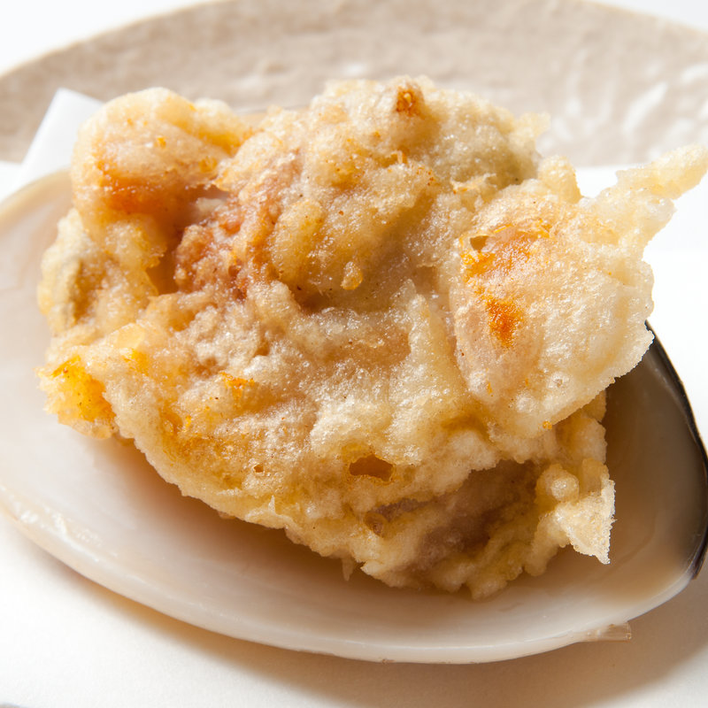 はまぐりの天麩羅(銀座天ぷらよしたけ)