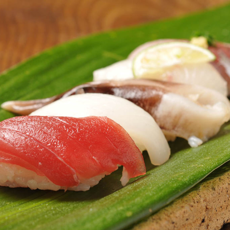 寿司の盛り合わせ(結庵)